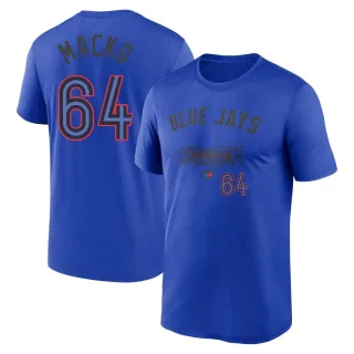 Men's Toronto Blue Jays Adam Macko Royal 2024 City Connect T-Shirt