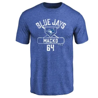 Men's Toronto Blue Jays Adam Macko Royal Base Runner T-Shirt