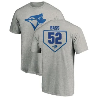 Men's Toronto Blue Jays Anthony Bass Gray RBI T-Shirt Heathered