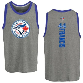 Men's Toronto Blue Jays Bowden Francis Ash Backer Tank Top