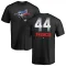 Men's Toronto Blue Jays Bowden Francis Black Midnight Mascot T-Shirt