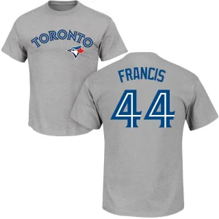 Men's Toronto Blue Jays Bowden Francis Gray Roster T-Shirt