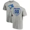 Men's Toronto Blue Jays Custom Gray RBI T-Shirt Heathered