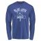 Men's Toronto Blue Jays Damaso Garcia Royal Base Runner Long Sleeve T-Shirt