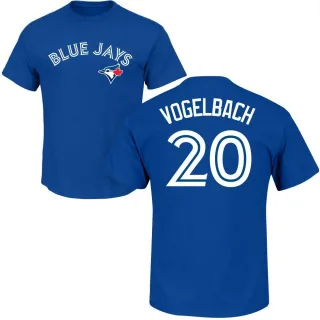 Men's Toronto Blue Jays Daniel Vogelbach Royal Roster T-Shirt