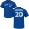 Men's Toronto Blue Jays Daniel Vogelbach Royal Roster T-Shirt