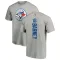 Men's Toronto Blue Jays Darwin Barney Ash Backer T-Shirt