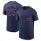 Men's Toronto Blue Jays Daulton Varsho Navy 2024 City Connect T-Shirt