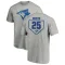 Men's Toronto Blue Jays Devon White White RBI T-Shirt Heathered Gray