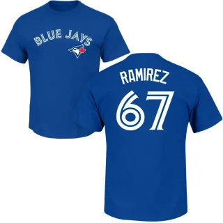 Men's Toronto Blue Jays Emmanuel Ramirez Royal Roster T-Shirt