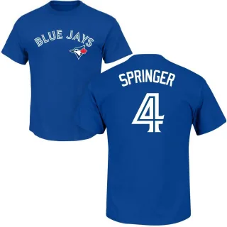  Outerstuff MLB Youth 8-20 Performance Polyester Team Color  Player Name and Number Jersey T-Shirt (14-16, George Springer Toronto Blue  Jays Blue) : Sports & Outdoors