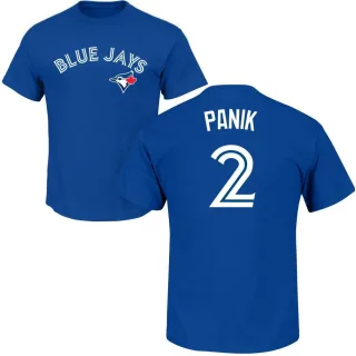 Men's Toronto Blue Jays Joe Panik Royal Roster T-Shirt