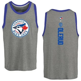 Men's Toronto Blue Jays John Olerud Ash Backer Tank Top