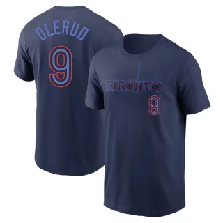 Men's Toronto Blue Jays John Olerud Navy 2024 City Connect T-Shirt