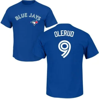 Men's Toronto Blue Jays John Olerud Royal Roster T-Shirt