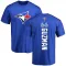 Men's Toronto Blue Jays Juan Guzman Royal Backer T-Shirt