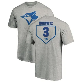 Men's Toronto Blue Jays Spencer Horwitz Gray RBI T-Shirt Heathered