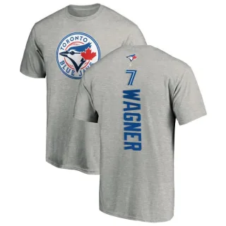 Men's Toronto Blue Jays Will Wagner Ash Backer T-Shirt