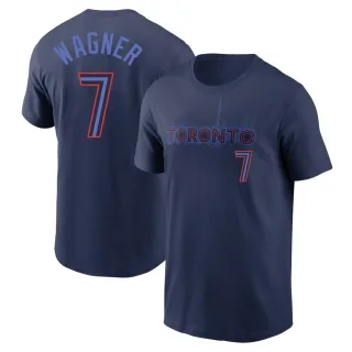 Men's Toronto Blue Jays Will Wagner Navy 2024 City Connect T-Shirt