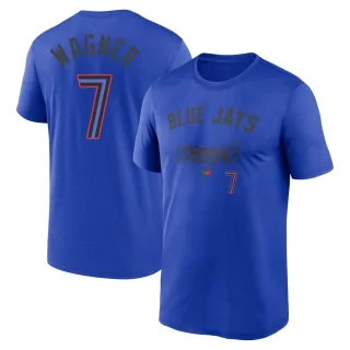 Men's Toronto Blue Jays Will Wagner Royal 2024 City Connect T-Shirt