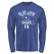 Men's Toronto Blue Jays Willie Upshaw Royal Base Runner Long Sleeve T-Shirt