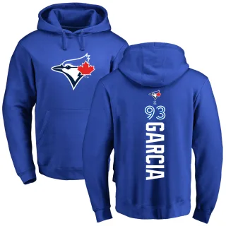 Men's Toronto Blue Jays Yimi Garcia Royal Backer Pullover Hoodie