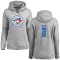 Women's Toronto Blue Jays Anthony Bass Ash Backer Pullover Hoodie