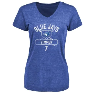 Women's Toronto Blue Jays Bradley Zimmer Royal Base Runner T-Shirt