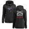 Women's Toronto Blue Jays Carlos Delgado Black Branded Midnight Mascot Pullover Hoodie -