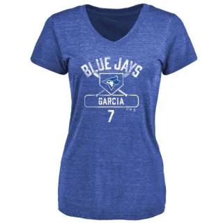 Women's Toronto Blue Jays Damaso Garcia Royal Base Runner T-Shirt