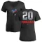 Women's Toronto Blue Jays Daniel Vogelbach Black Midnight Mascot V-Neck T-Shirt