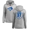 Women's Toronto Blue Jays Dave Stieb Gray Branded RBI Pullover Hoodie - Heathered