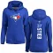 Women's Toronto Blue Jays Dave Stieb Royal Backer Pullover Hoodie