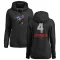 Women's Toronto Blue Jays George Springer Black Branded Midnight Mascot Pullover Hoodie -