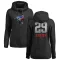 Women's Toronto Blue Jays Joe Carter Black Branded Midnight Mascot Pullover Hoodie -