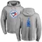 Youth Toronto Blue Jays Danny Ainge Ash Backer Pullover Hoodie