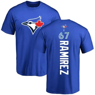 Youth Toronto Blue Jays Emmanuel Ramirez Royal Backer T-Shirt