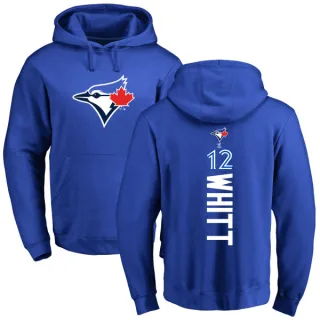 Youth Toronto Blue Jays Ernie Whitt Royal Backer Pullover Hoodie