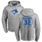 Youth Toronto Blue Jays Roy Halladay Gray Branded RBI Pullover Hoodie - Heathered