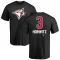 Youth Toronto Blue Jays Spencer Horwitz Black Name and Number Banner Wave T-Shirt