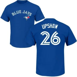 Youth Toronto Blue Jays Willie Upshaw Royal Roster T-Shirt